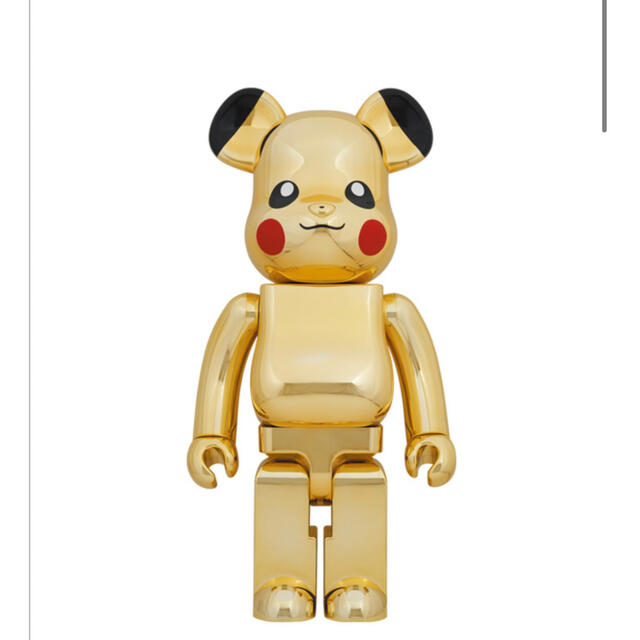 BE@RBRICK ピカチュウ GOLD CHROME Ver. 1000%