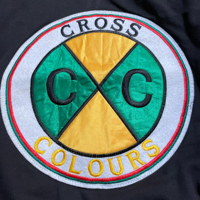 【激レア】クロスカラーズ CROSS COLOURS フード付きロングジャケット