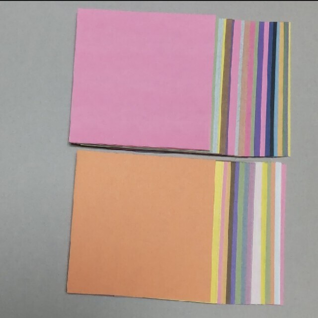 越前和紙 折り紙 38種類76枚 9センチ正方形 ハンドメイドの文具/ステーショナリー(カード/レター/ラッピング)の商品写真