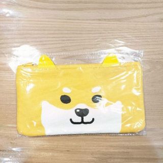 ダブルポケットマスクポーチ　ディアドッグ　新品　柴犬(日用品/生活雑貨)