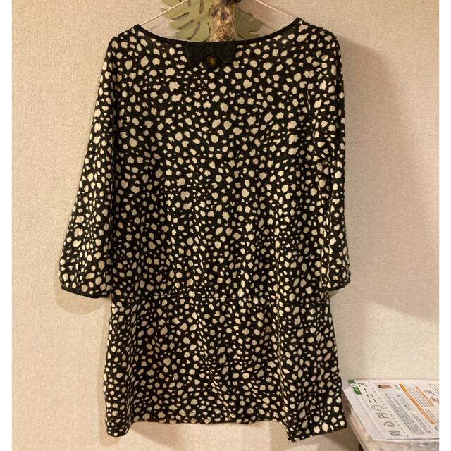 最終値下げ❣️ヒョウ柄チュニックL けちっ 最終値下げ❣️ヒョウ柄チュニックL けちっ