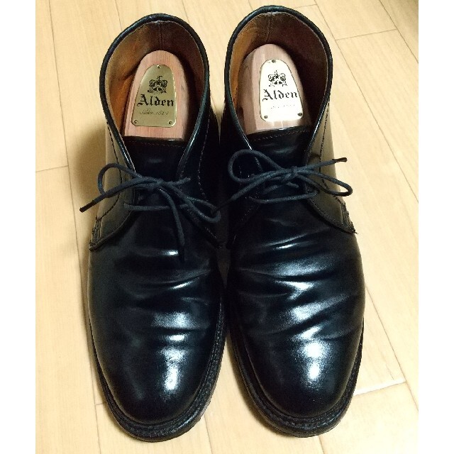 激レア Alden 1340C サイズ7 ブラック コードバン