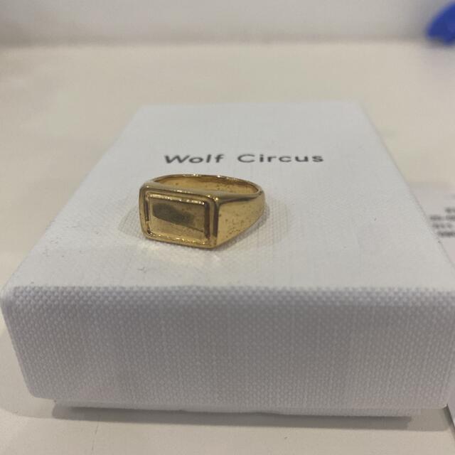 IENA(イエナ)の新品未使用☆Wolf CircusシグネットリングIENAウルフサーカス指輪 レディースのアクセサリー(リング(指輪))の商品写真