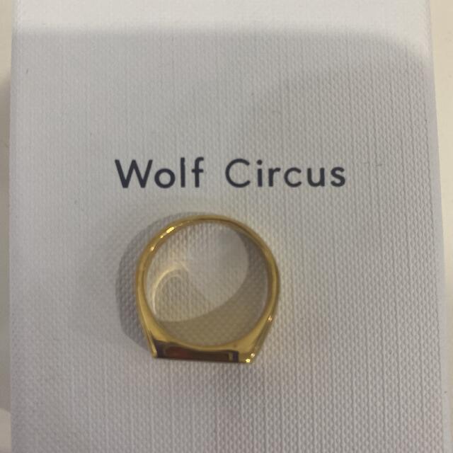 IENA(イエナ)の新品未使用☆Wolf CircusシグネットリングIENAウルフサーカス指輪 レディースのアクセサリー(リング(指輪))の商品写真