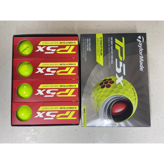 TaylorMade テーラーメイド New TP5X 2ダース(24球イエロー-