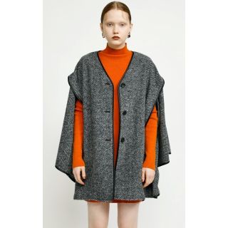 専用出品　WOOL BLEND PONCHO ポンチョ コート  SLY