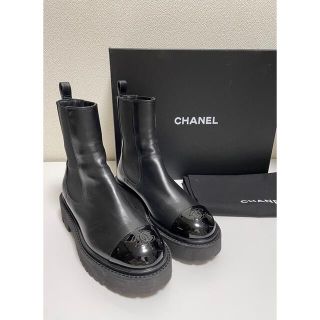 シャネル サイドゴアブーツの通販 42点 | CHANELを買うならラクマ