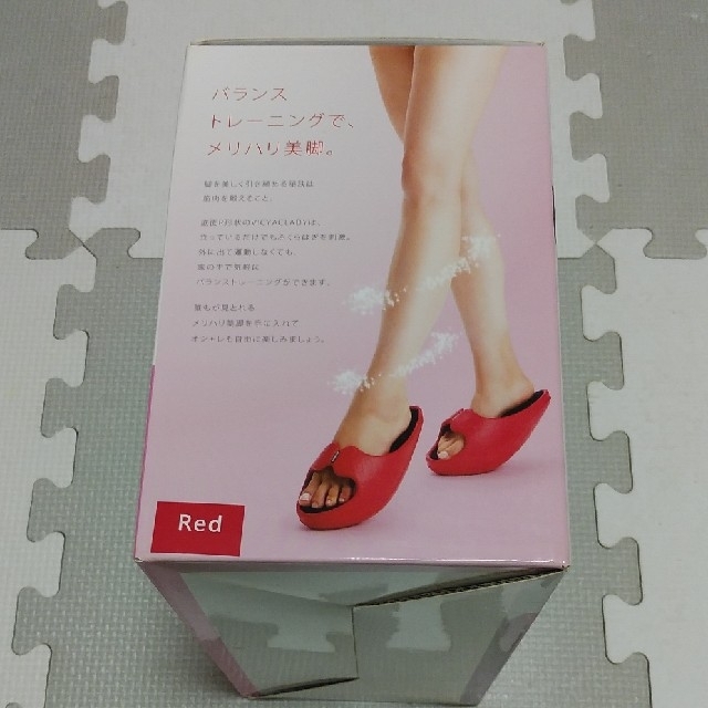 【MTG】BALANCE SANDAL VICYACLADY  (レッド) コスメ/美容のダイエット(エクササイズ用品)の商品写真