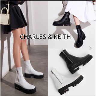 チャールズアンドキース(Charles and Keith)のチャールズアンドキース　ブーツ(ブーツ)