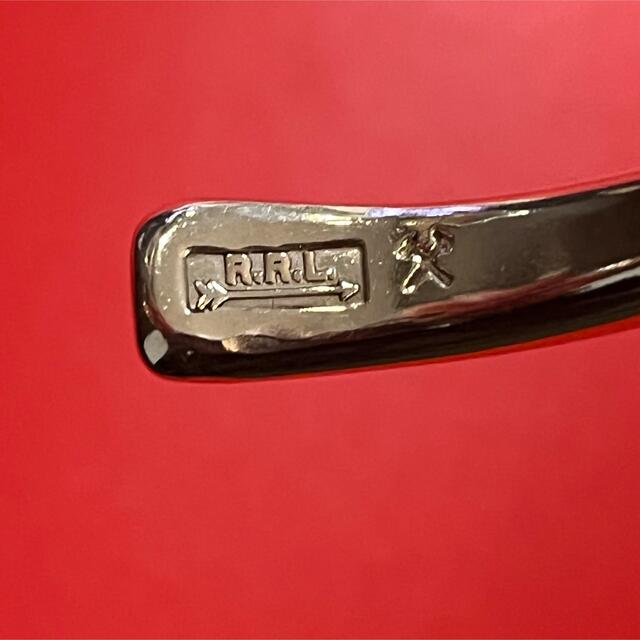 希少☆RRL ハンマード シルバー バングル ブレスレット ラルフローレン