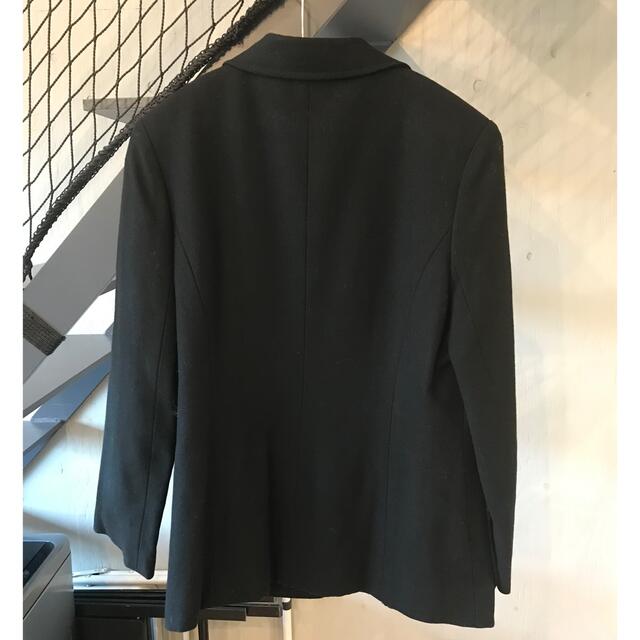 IENA(イエナ)のイエナ IENA ウールジャケット ブラック 美品 レディースのジャケット/アウター(テーラードジャケット)の商品写真
