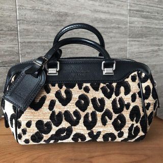 ルイヴィトン(LOUIS VUITTON)の【極美品】LOUIS VUITTON レオパード ベイビー ハンドバッグ(ハンドバッグ)