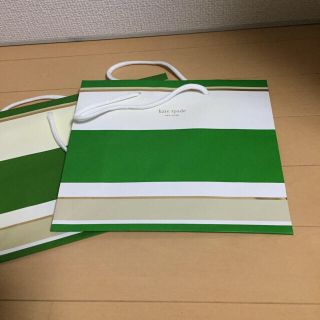 ケイトスペードニューヨーク(kate spade new york)のKate Spade ショップ袋2枚セット(ショップ袋)