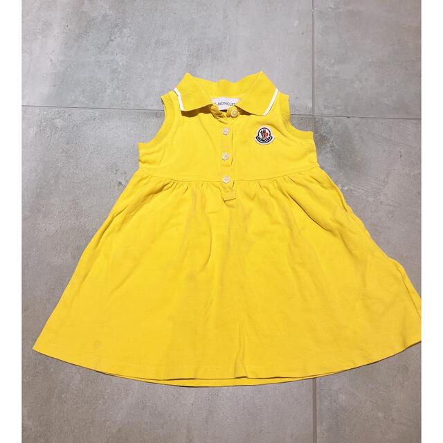 MONCLER(モンクレール)のモンクレールお値下げしました キッズ/ベビー/マタニティのベビー服(~85cm)(ワンピース)の商品写真