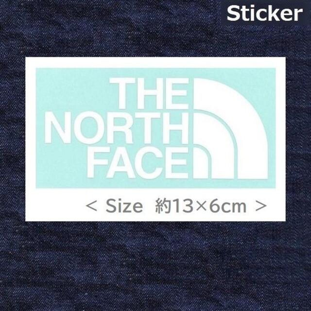 THE NORTH FACE(ザノースフェイス)の２枚セット TNF ステッカー NN32347 White Black スポーツ/アウトドアのアウトドア(その他)の商品写真