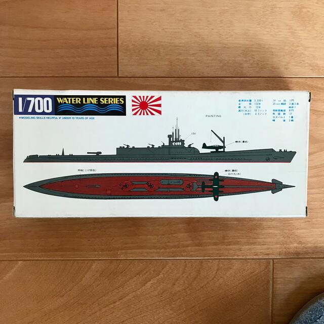 AOSHIMA(アオシマ)の伊400 1/700 アオシマ　プラモデル エンタメ/ホビーのおもちゃ/ぬいぐるみ(プラモデル)の商品写真