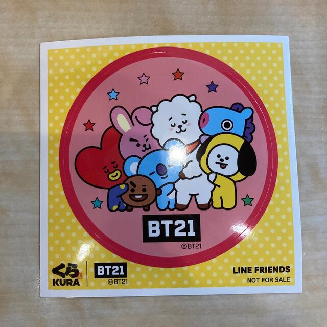 くら寿司 シール BT21 エンタメ/ホビーのCD(K-POP/アジア)の商品写真