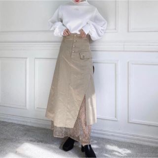 リリーブラウン(Lily Brown)のゆりえ様専用Acka original lace layered skirt  (ロングスカート)