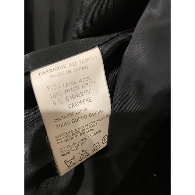 Yohji Yamamoto(ヨウジヤマモト)の  ヨウジヤマモト カシミヤ混ロングフードコート 【1905】 レディースのジャケット/アウター(ロングコート)の商品写真