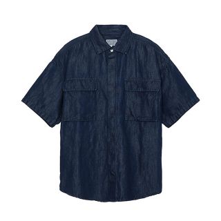 アベイシングエイプ(A BATHING APE)のC.E 21SS DENIM SHORT SLEEVE SHIRT(シャツ)