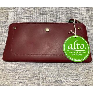 alto（アルト）財布レディース　本革【新品未使用】(財布)