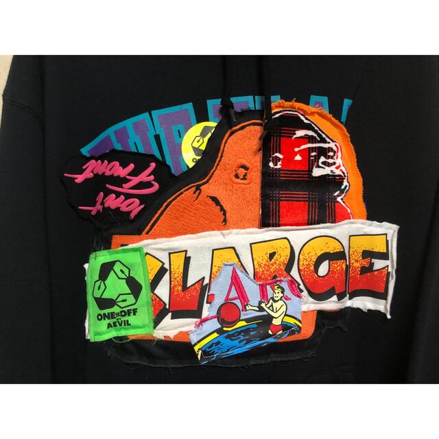 XLARGE ONE OFF by AEVIL パーカー 一点物