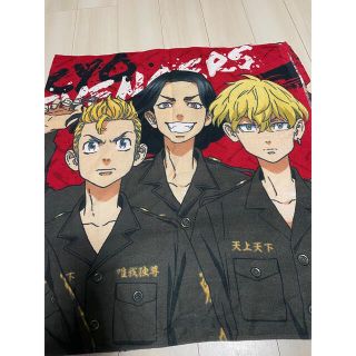 【美品】東京リベンジャーズ　キングフリーケット　タオルケット(キャラクターグッズ)