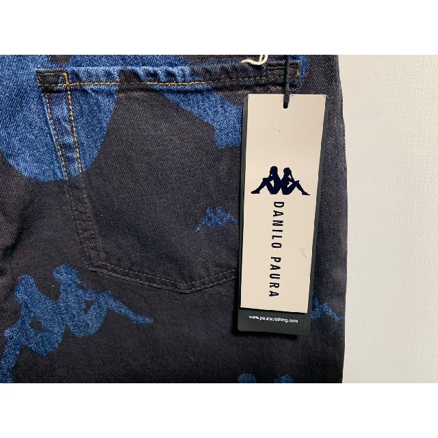 新品❗️PAURA×KAPPA ビッグロゴ デニムパンツ 31inch | sweatreno.com