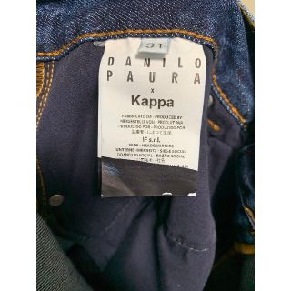 新品❗️PAURA×KAPPA ビッグロゴ デニムパンツ 31inchの通販 by