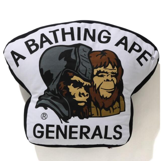 A BATHING APE GENERALS CUSHION クッション