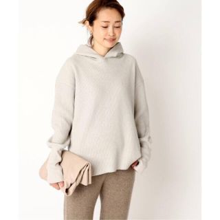 ドゥーズィエムクラス(DEUXIEME CLASSE)の美品 ドゥーズィエムクラス別注 AMERICANA THERMAL HOODIE(パーカー)