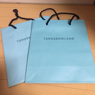 トゥモローランド(TOMORROWLAND)のTOMORROWLAND ショップ袋2枚セット(ショップ袋)