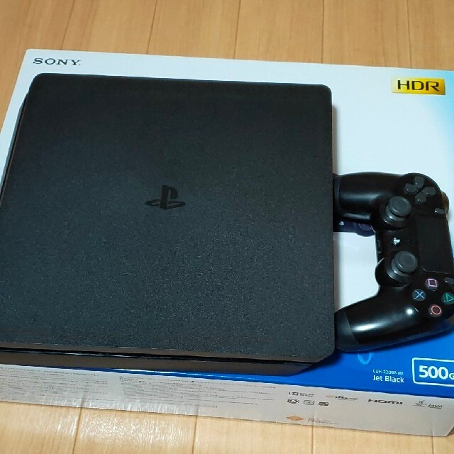 ps4 本体 500GB jet black SONY プレステ4