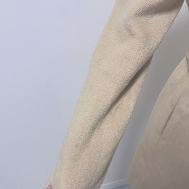 MIIA(ミーア)のMiia スワロボタン　ノーカラーコート レディースのジャケット/アウター(ロングコート)の商品写真