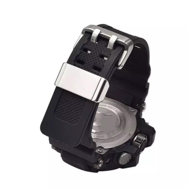 レインボー 虹 ベルト ループ ステンレス 遊環 ジーショック 5600 用 メンズの時計(腕時計(デジタル))の商品写真