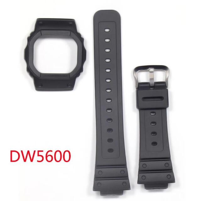 レインボー 虹 ベルト ループ ステンレス 遊環 ジーショック 5600 用 メンズの時計(腕時計(デジタル))の商品写真