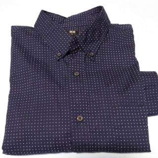 ユニクロ(UNIQLO)の【nk745様専用】UNIQLO長袖シャツメンズ（L2枚）(シャツ)