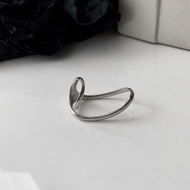 【限定価格】✳︎Double Finger Ring✳︎ silver925 レディースのアクセサリー(リング(指輪))の商品写真