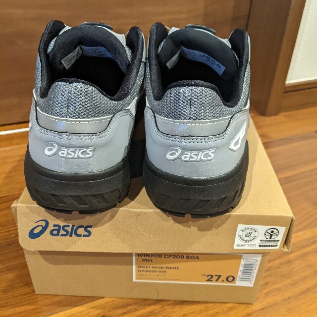 asics(アシックス)のアシックス安全靴　２７㌢　新品未使用 メンズの靴/シューズ(その他)の商品写真