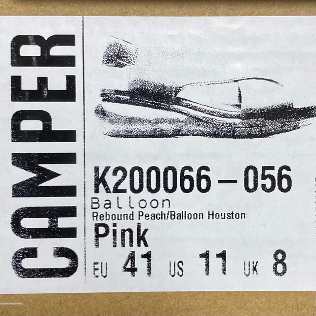 新品 Camper Balloon カンペール サンダル ピンクゴールド 41