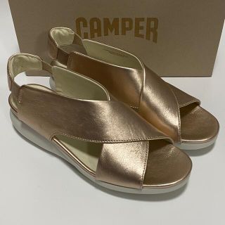 カンペール(CAMPER)の新品 Camper Balloon カンペール サンダル ピンクゴールド 41(サンダル)