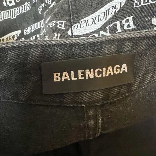 Balenciaga(バレンシアガ)のバレンシアガ デニムパンツ　プリントデニム　ストーンウォッシュ メンズのパンツ(デニム/ジーンズ)の商品写真