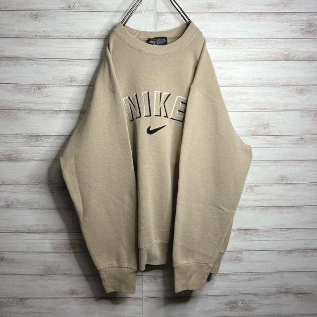 しめます】 NIKE - ナイキ ✈︎刺繍ロゴ アーチロゴ ゆるだぼ 裏起毛