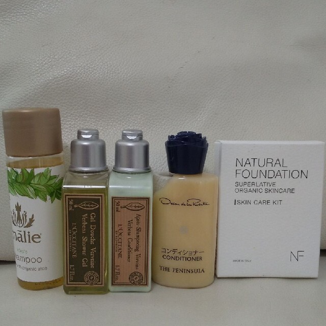 ホテルアメニティセット(BVLGARI、BYREDO、L'OCCITANE含む) 3