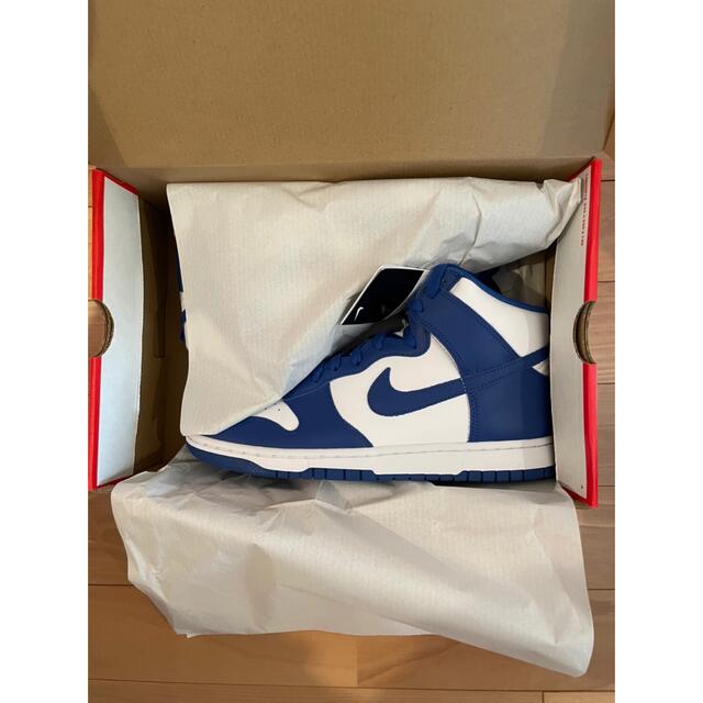 NIKE(ナイキ)の新品・未使用 NIKE DUNK HIGH GAME ROYAL 28.5cm メンズの靴/シューズ(スニーカー)の商品写真