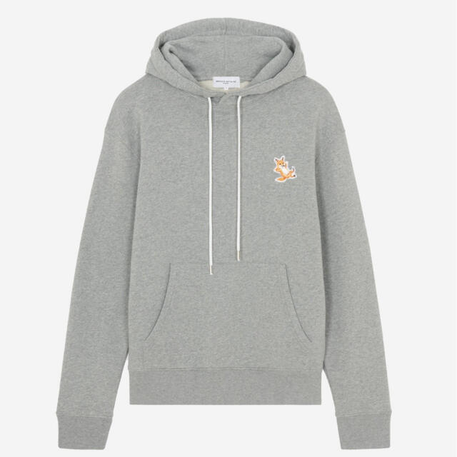 メゾンキツネ　Chillax fox patch classic hoodie