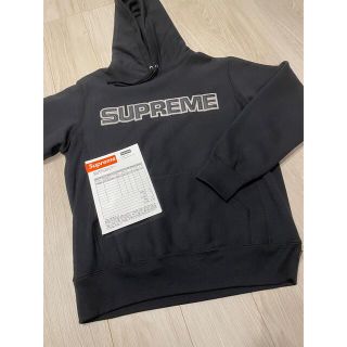 シュプリーム(Supreme)の【美品】Perforated Leather Hooded Sweatshirt(パーカー)