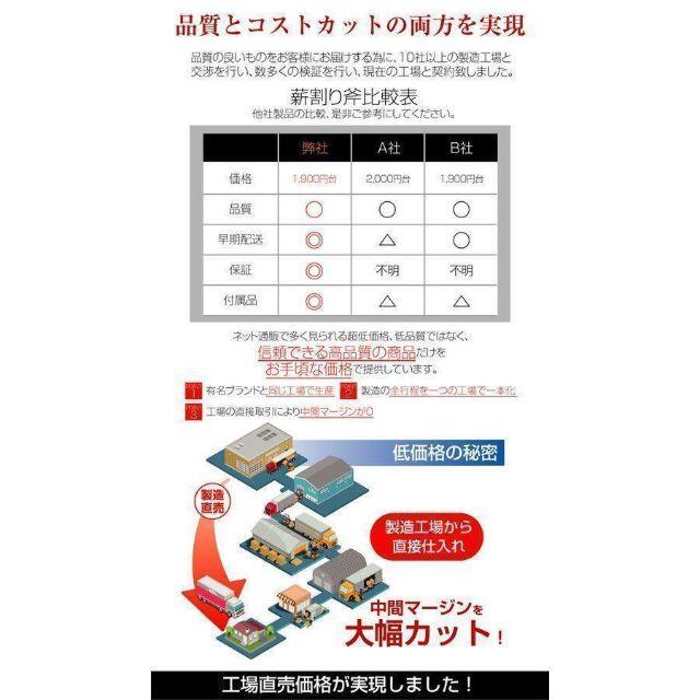 最安値おの 手斧 大工斧 万能斧 斧 保護ケース付き耐切創手袋付き39cm