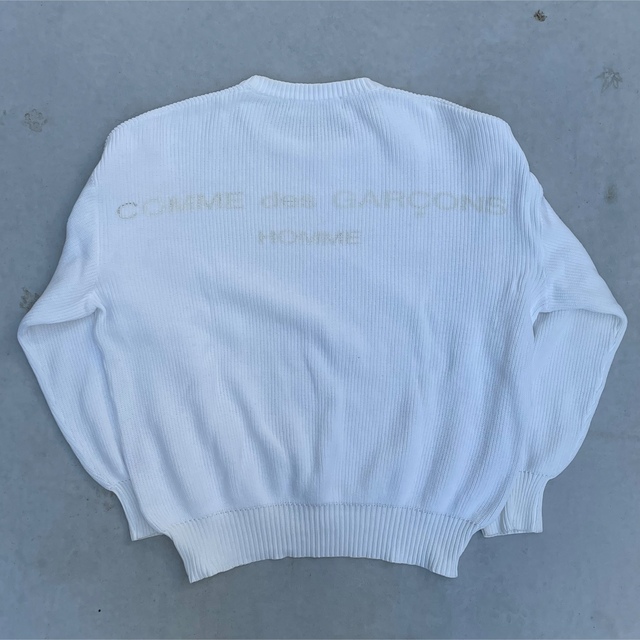 完成品 COMME des GARCONS - comme des garçons homme logo wool knit