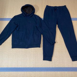 ユニクロ(UNIQLO)のユニクロ　UNIQLO ルームウェア　部屋着　上下セット　Mサイズ　紺色(その他)